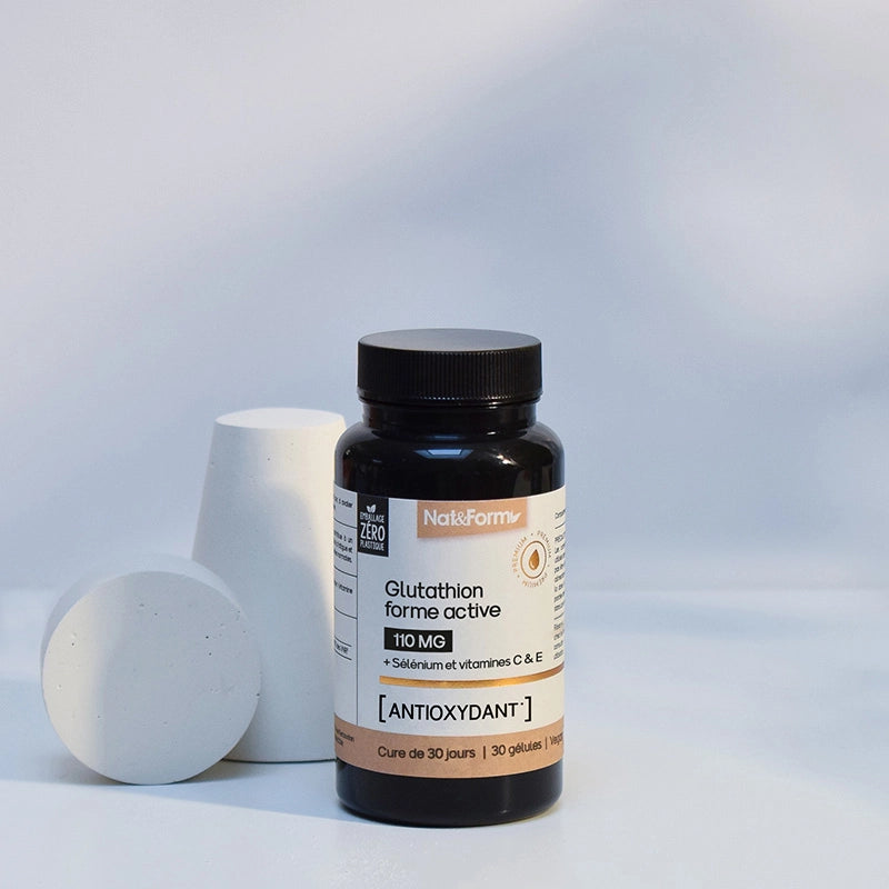 Glutathione Attivo + Selenio, Vitamina C &E – Antiossidante completo per pelle, energia e detox