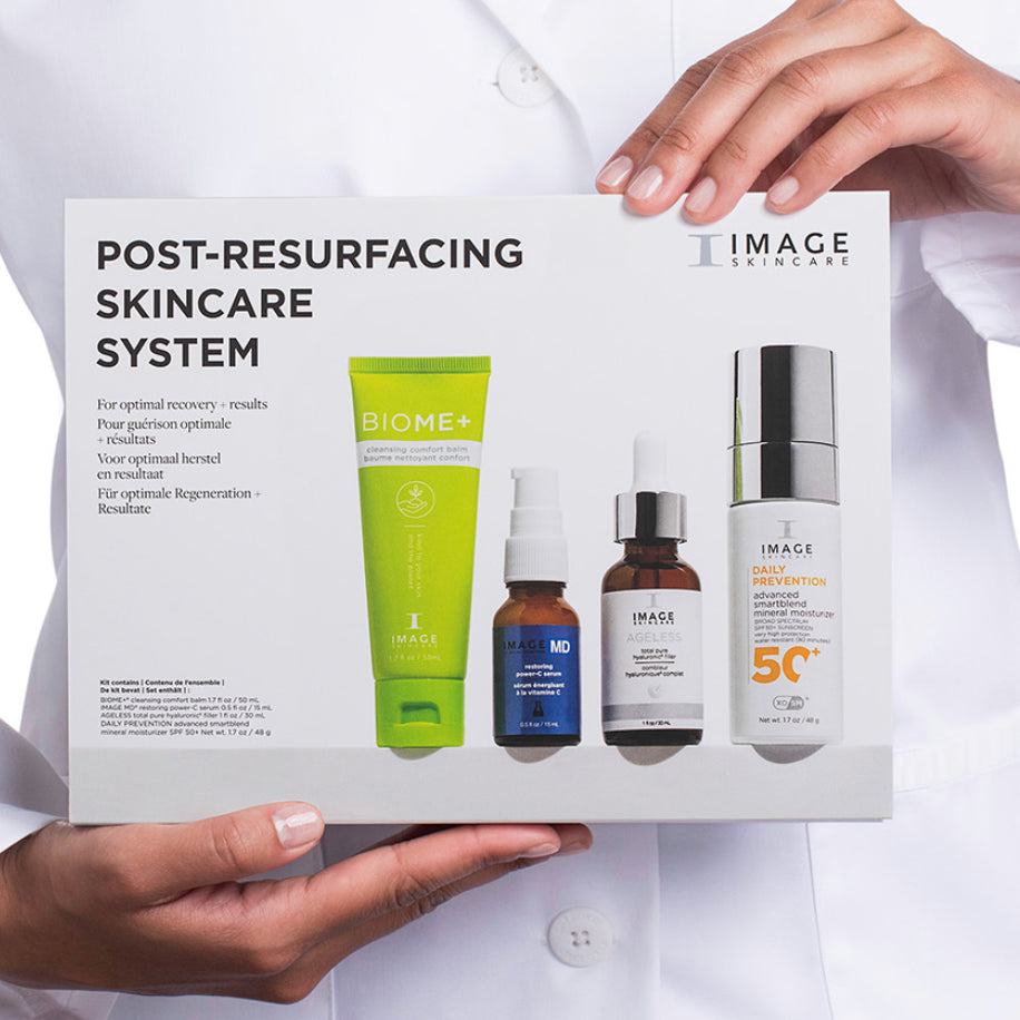 Post-Resurfacing Skincare System (dopo trattamenti come microneedling e laser)