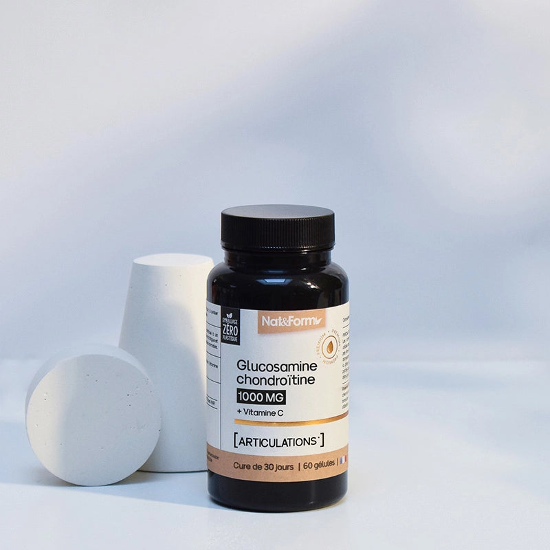 Glucosamina e Condroitina Nat&Form — 60 capsule - per il benessere delle articolazioni, della cartilagine e della mobilità