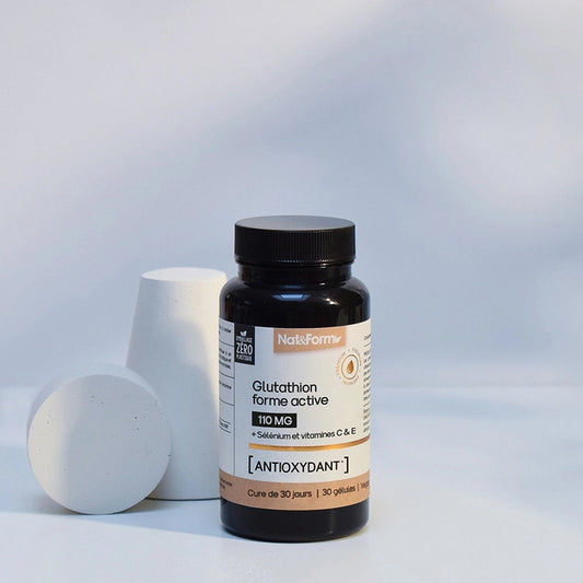 Glutathione Attivo + Selenio, Vitamina C &E – Antiossidante completo per pelle, energia e detox