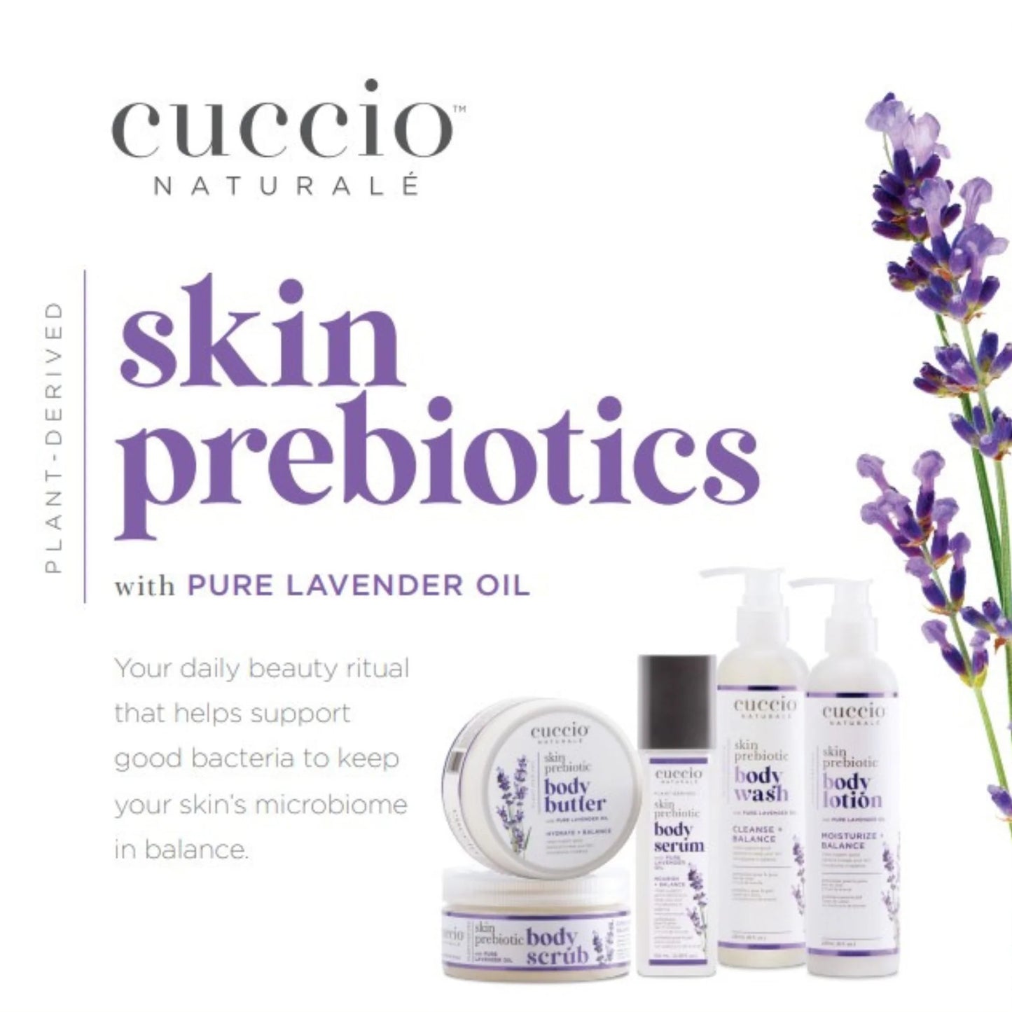 SIERO CORPO NUTRIENTE ULTRA DELICATO - NEW PREBIOTICS LAVANDA